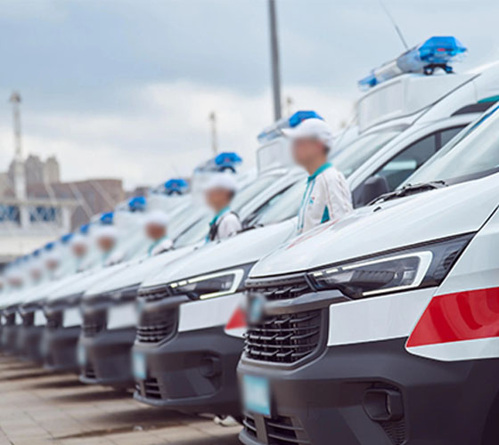 龙井市服务车队展示